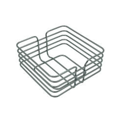 سلة خبز استيل شكل مربع 