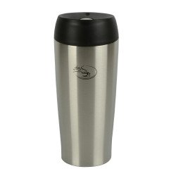 ترمس لحفظ الحرارة استيل لون فضي سعة 400 مل  ترمس لحفظ الحرارة استيل لون فضي سعة 400 مل