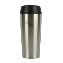 ترمس لحفظ الحرارة استيل لون فضي سعة 400 مل  ترمس لحفظ الحرارة استيل لون فضي سعة 400 مل