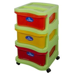 خزانة فويجر 3 ادراج عريض ملون خزانة فويجر 3 ادراج عريض ملون