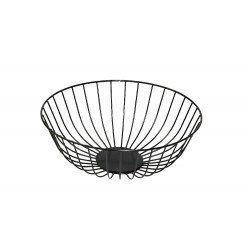 سلة فواكه دائرية المنيوم أسود سلة فواكه دائرية المنيوم أسود