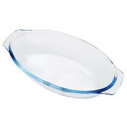 صواني فرن زجاج بيضاوية  صواني فرن زجاج بيضاوية