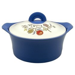 طقم حافظات طعام أزرق مزخرف 3 قطع حجم 1 - 1.5 - 2.5  لتر طقم حافظات طعام أزرق مزخرف 3 قطع حجم 1 - 1.5 - 2.5  لتر