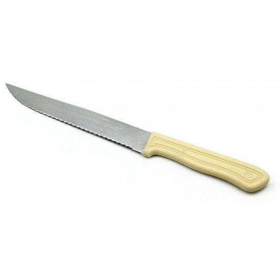طقم سكاكين بيد صفراء 12 قطعه