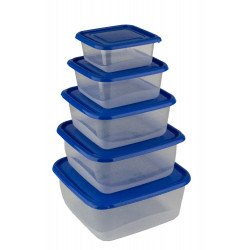 طقم علب تخزين 5 قطع  طقم علب تخزين 5 قطع