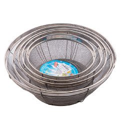 طقم مصفاه استيل طقم 5 قطع طقم مصفاه استيل طقم 5 قطع