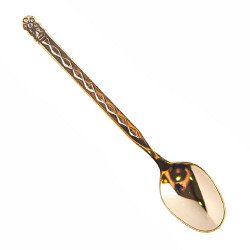 طقم ملعقة شاي بلون ذهبي  طقم ملعقة شاي بلون ذهبي