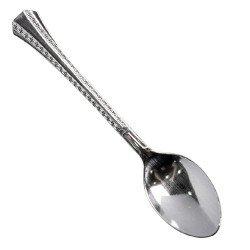 طقم ملعقة شاي بلون فضيه طقم ملعقة شاي بلون فضيه