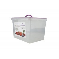 علبة تبروين مربعة الشكل بلاستيك 12600 مل علبة تبروين مربعة الشكل بلاستيك 12600 مل