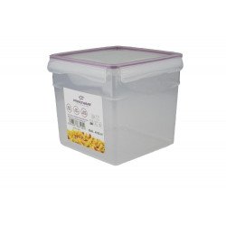 علبة تبروين مربعة الشكل بلاستيك 4  لتر  علبة تبروين مربعة الشكل بلاستيك 4  لتر